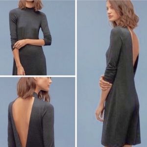 Aritzia Wilfred Free Moulton Dress size XXS purple black